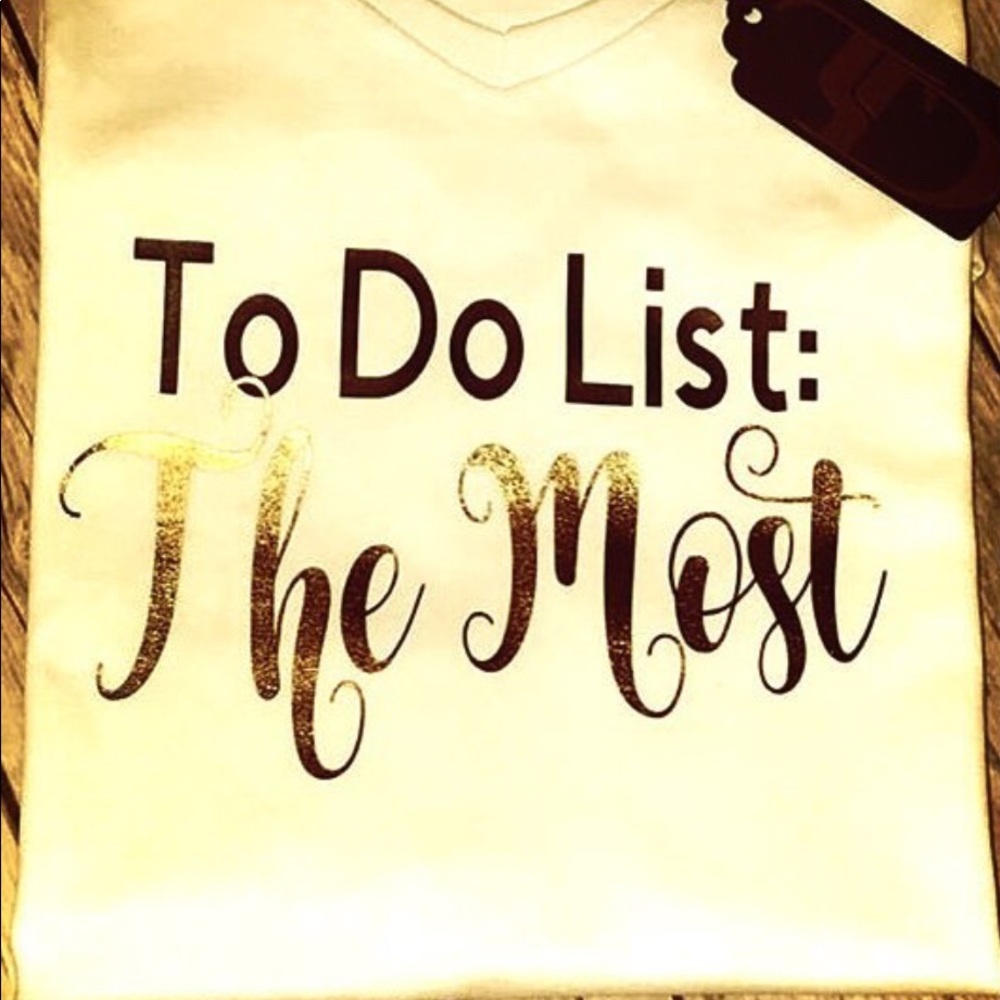 To Do List Tee